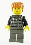 LEGO Harry Potter: Minifigur Ron Weasley mit schwarz kariertem Pullover - Harry Potter