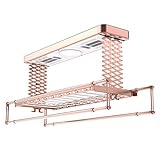 Control remoto eléctrico, dentro de 20 metros, la pared divisoria aún puede controlarse mediante el control remoto, que es más conveniente para las personas mayores. Adecuado para baño en el hogar, sala de lavandería al aire libre, etc.