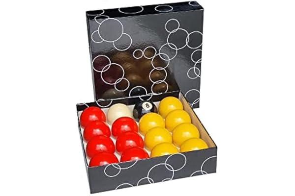 Billes 57.2mm pour billard Pool Anglais