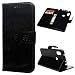 Produktbild Edauto Xiaomi Redmi Note 6 Pro Hülle Leder Case Schutzhülle Wallet Flipcase Eule Baum PU Handyhülle Handytasche Geldbörse Karteneinschub Magnetverschluß Ständer Klapptasche Tasche Schwarz