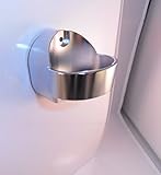 Chrom Wandhalter Braun Rasierer