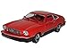 Produktbild Greenlight Ford Mustang II Mach I 1976 Coupe Rot Schwarz 1974-1978 1/18 Modell Auto mit individiuellem Wunschkennzeichen