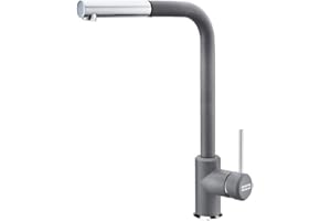 Franke Sirius Side bateria kuchenna 115.0476.824, chrom/szary kamienny