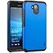 Produktbild BEZ® Microsoft Lumia 650 Hülle, Stoßfestes Etui, [Heavy Duty Serie] Outdoor Dual Layer Armor Case Handy Schutzhülle [Shockproof] Robuste Hülle für Microsoft Lumia 650 - Blau Marine