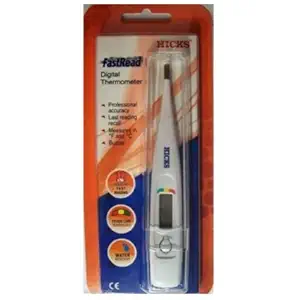 Hicks MT-401R Digital Thermometer with Buzzer (White)