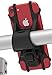 Produktbild Handyhalterung fahrrad von Fnova, aus Einzelstück geformt hochwertigem Silikon, EXTREM bruchfestes, langlebiges und rutschfestes, verstellbarer Smartphone Handyhalter, Universialer Motorrad Fahrradhalter Lenkradhalterung Bike Holder, für alle Geräte mit einem 4-6 Zoll Bildschirm, iPhone, Samsung, Huawei und GPS-Navigationsgerät