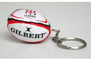GILBERT Ulster Rugby Ball Keyring