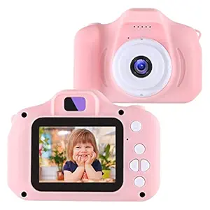 Wembley Toys Digital Camera, Recorder Camera 800w HD 2.0 Inch Color IPS Display Screen Video Front and Rear Camera for Kids, Best Birthday Gift Toy for Girls and Boys, Age 3-10 Years (Pink)