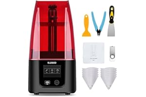 ELEGOO Mars 3 Resin 3D Printer, 4K Mono 6.66 Inch LCD MSLA UV 3D Printer, Speedy Printing and High Precision, 143×89×175mm Larger Build Volume
