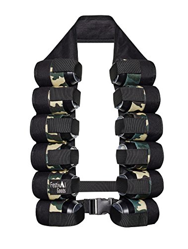 FestivalGoods - Bier Holster für 12 x 0,33l Dosen | Optimal für Festivals, Partys und Junggesellenenabschiede