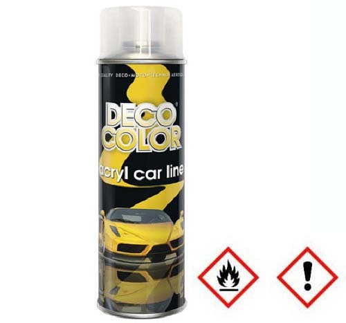 Preisvergleich Produktbild 6 Stück Lackspray Acrylspray Klarlack Klar Lack Sprühlack 500ml 20 510