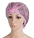Klipphauben aus Vlies 100 Stück Schwesternhauben Baretthauben aus Vlies verschiedene Farben Medi-Inn (rosa)