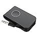 Price comparison product image Doosl Wireless Portable Bluetooth Audio Transmitter with 3.5mm Audio Port for TV, iPod, CD player, PC, MP3, MP4 and More - Black