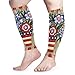 Produktbild Bikofhd American Flag Flower Patriot Blue Cool Running Home Workout Sport Gym Gear Accessories Calf Compression Sleeve Leg Jobs Running Half Foot Guard Protective Supports Guards