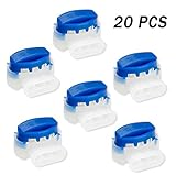 Hochwertige Qualität und Material: Diese 20 Verbinder sind äußerst wasserdicht und sorgen für eine feste Verbindung.