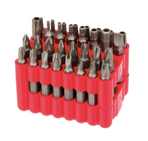 Preisvergleich Produktbild Sicherheits-Bitsatz 33-teilig mit Aufbewahrungsbox