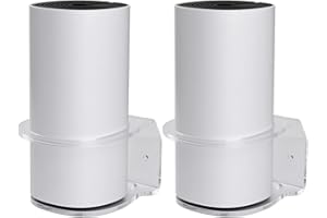 BECEMURU - Soporte de Pared de acrílico Estable para Router con Destornillador, Compatible con Wi-Fi Deco M4, P9, S4, S7/E4, Juego de 2