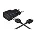Produktbild Samsung EP-TA12EBEQGWW Ladegerät Micro-USB 3.0 (21 Pin) in schwarz für Samsung Galaxy Geräte