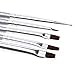 Ning 5pcs/set UV Gel Acrylic Nail Art Brush Drawing Dotting Drill Pen Builder Painting Pen Design Nail Art Tools