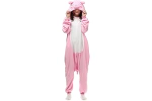 LBJR Pigiama Animali Adulti Cosplay Costume Pigiamone Intero Onesie