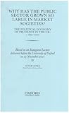 Image de Why has the Public Sector Grown so Large in Market Societies?: The Political Economy of Prudence in the UK, c.1870-2000
