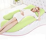 O&N Schwangere Kissen Schwangerschaft Kissen Seitenschläferkissen Multifunktionale Schwangere Frauen Kissen 165*80cm - 2