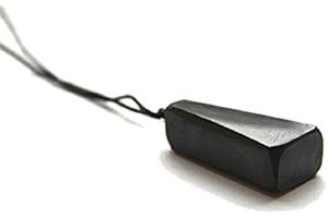 Karelian Heritage Pendentif en pierre de shungite, cristal noir de guérison et de protection