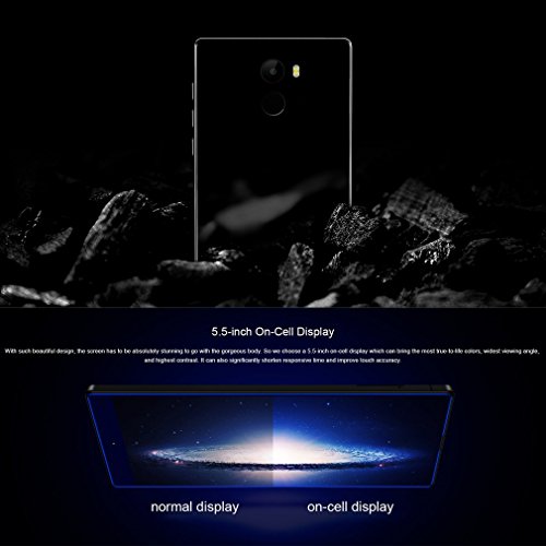 Telefonia Mobile Smartphone in offerte, Vkworld Mix Plus 4G Dual SIM Acht-Core 5.5'' Pollici 1280 x 720 HD Touchscreen Android7.0 Smartphone con Sensore Fingerprint, 3GB RAM + 32GB ROM,5MP /13MP,2850mAh
