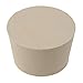 Produktbild SODIAL (R) Neue Gummi Stopper fassverschluss Labor massiv Loch Stop Schiebemechanismus Verschlussstopfen 000 # 9 * 13 mm, beige