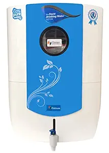 Ozean Platinum 12 LTR RO+UV+UF+Mineral+TDS Controller Electric Water Purifier with Installation kit (Blue)