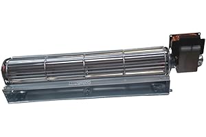 EASYRICAMBI Emmevi Fergas - 114503X - Moteur de ventilateur tangentiel 451 mm, buse 364 x 40 mm, pour poêles à pellets