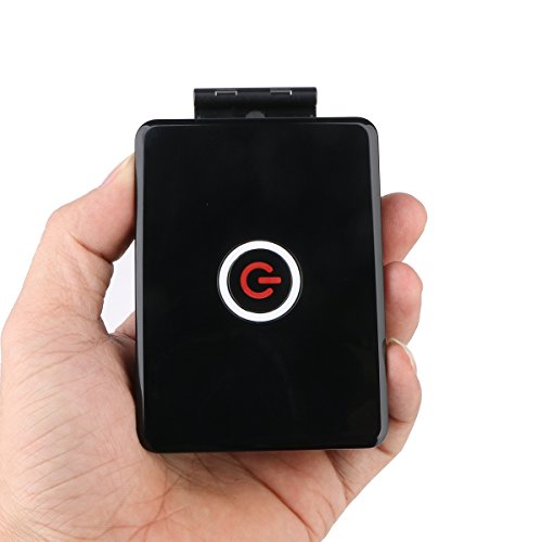 Bluetooth BBQ Thermometer,SGODDE Meat Wireless Barbecue Thermometer, Bratenthermometer für iOS Android Phone mit Sonden, Monitor Food Temp in BBQ, Backofen, Milch, Boiling (Schwarz) Size - 2