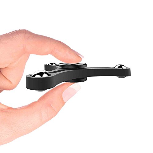 Fidget Spinner Toy Aluminum Alloy Hand Spinner Stress Anxiety Boredom Relieves Ceramic Bearing For Time Killer ADHD EDC ADD Autism Adult Kids, Spins Last For 3-5 mins - 6