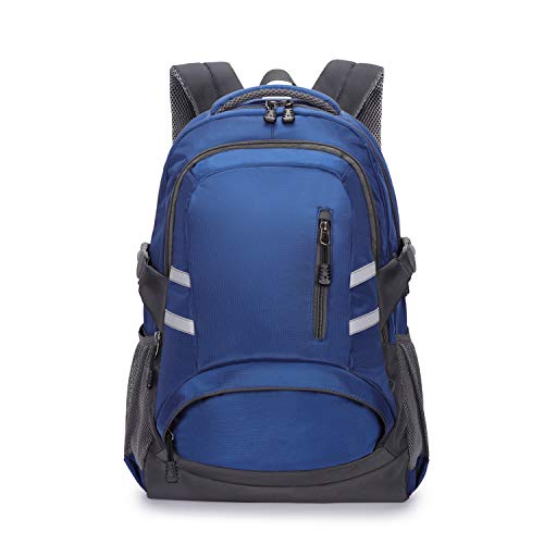 School Backpack, Laptop Backpack for Boys Girls Fits 15.6 inch Laptop Unisex Lightweight 30L College Rucksack Daypack with USB Charging Port for Women Men