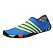 Produktbild FeiBeauty Unisex Sommer Badeschuhe Mode Strandschuhe Socken Schuhe Aquaschuhe Wasserschuhe Sport Schnell Trocknend Rutschfest Tauchschuhe Rosa, Schwarz, Blau, Rot