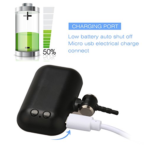 BlueBeachÂ® Mini LED Strahler Flash Selfie Fotolicht Kamera Foto Video Licht Lampe fÃ¼r Smartphoness (Schwarz)