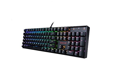 Preisvergleich Produktbild SHOFEYP Mechanische Tastatur, 104-Schlüssel-RGB-Mechanische Tastatur, Die Öffentliche Version der Beleuchtungs Tastatur, Europäische Sprache, Für Große Netzwerkspiele, Fühlen Sich Gut
