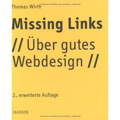 [PDF] Download Missing Links: Ìber gutes Webdesign Kostenlos