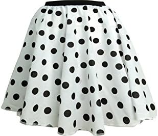 Childrens Polka Dot Skirt Rock n Roll 50's/ 60's Style 16 12" Length