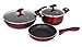 Produktbild PLYY Bratpfanne Kochgeschirr Set Wok Pfanne Aluminium Alloy Non-Stick für alle Kochfelder 3 Stück