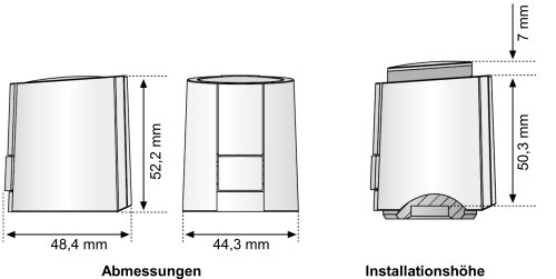 Stellantrieb Alpha-5 für Fussbodenheizung 230V, Typ VA80 passend auf Heimeier/Kermi/Roth/Herb/Thermoval u.a. - 4