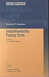 Image de Intuitionistic Fuzzy Sets: Theory and Applications