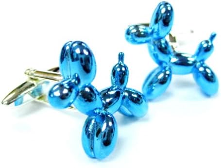 Tailor B 3D Blue Balloon Dog Cufflinks Toy Cuff Links Novelty Gemelos