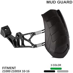 Rapide Pro Moto arrière Garde-Boue Garde-Boue Garde-Boue Fender en Fibre de Carbone et Aluminium pour Kawasaki Z1000 Z1000sx Z 1000 Z1000 SX 2010-2016 Moto Motos