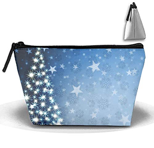 Arbre de noël élégant sac de cosmétiques stylo sac de rangement sac pochette cas
