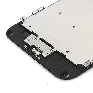 Yodoit Completo Display Per iPhone 6 Nero, 4,7'' Schermo Retina LCD Vetro Touch Screen Digitizer Parti di Ricambio (con Home Pulsante, Fotocamera, Sensore Flex) Utensili Inclusi - immagine 7