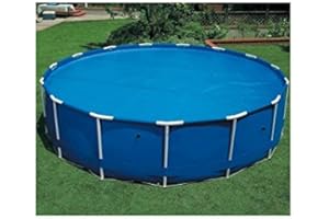 Linxor - Bâche à Bulles Ronde, Ovale, carrée ou Rectangle pour Piscine intex ou Autre - 180 microns - Bleu - Plusieurs Tailles Disponibles