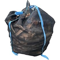 10er Set Woodbag Big Bag für Holz 100 x 100 x 160 cm belüftet 4- seit, € 165,40