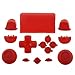 Produktbild PS4 Playstation 4 Controller Button Modding Set Buttons Thumbsticks D-Pad Knöpfe (rot) (JDM-001,011,020,021)