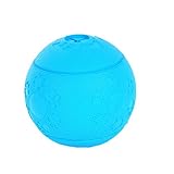 2.MATERIAL NO TOXICO: las pelotas de juguetes para perros están hechas de caucho natural, resistente a la mordedura y no tóxico, no abrasivo, seguro para que su dulce perro muela y limpie sus dientes.